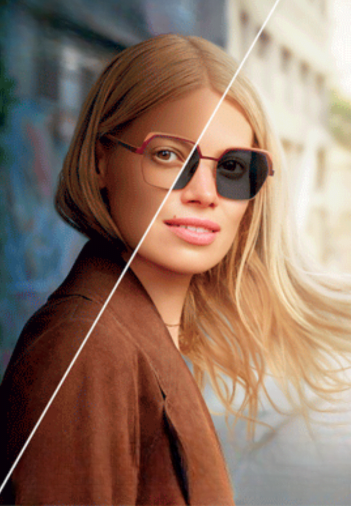 premium photochromic lenses from Al-Aziz Optical in DHA Lahore.