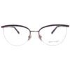 Bvlgari womens semi-rimless eyeglasses