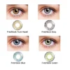 Freshlook Color One-Day contact lenses offering daily wear and vibrant color enhancement. All four colors displayed.