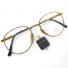 Po.le Optik Gold Glasses - Classic Italian Round Frame - Al-Aziz Optical