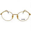 Sting Gold Round Glasses - Vintage- Frame with Tortoiseshell Accents - Al-Aziz Optical