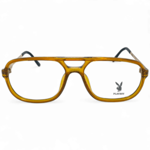 Playboy Amber Aviator Glasses - Bold Retro Frame - Al-Aziz Optical
