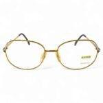 Vintage Zeiss 22kt Gold-plated Eyeglasses
