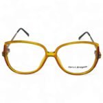 Terri Brogan amber frame eyeglasses