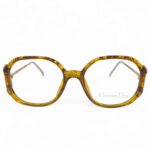 Christion Dior Golden Eyeglasses