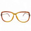 Christian Dior Vintage Oversized Glasses Amber colorway