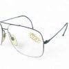 Safilo UFO Black Aviator Minimalist Frame