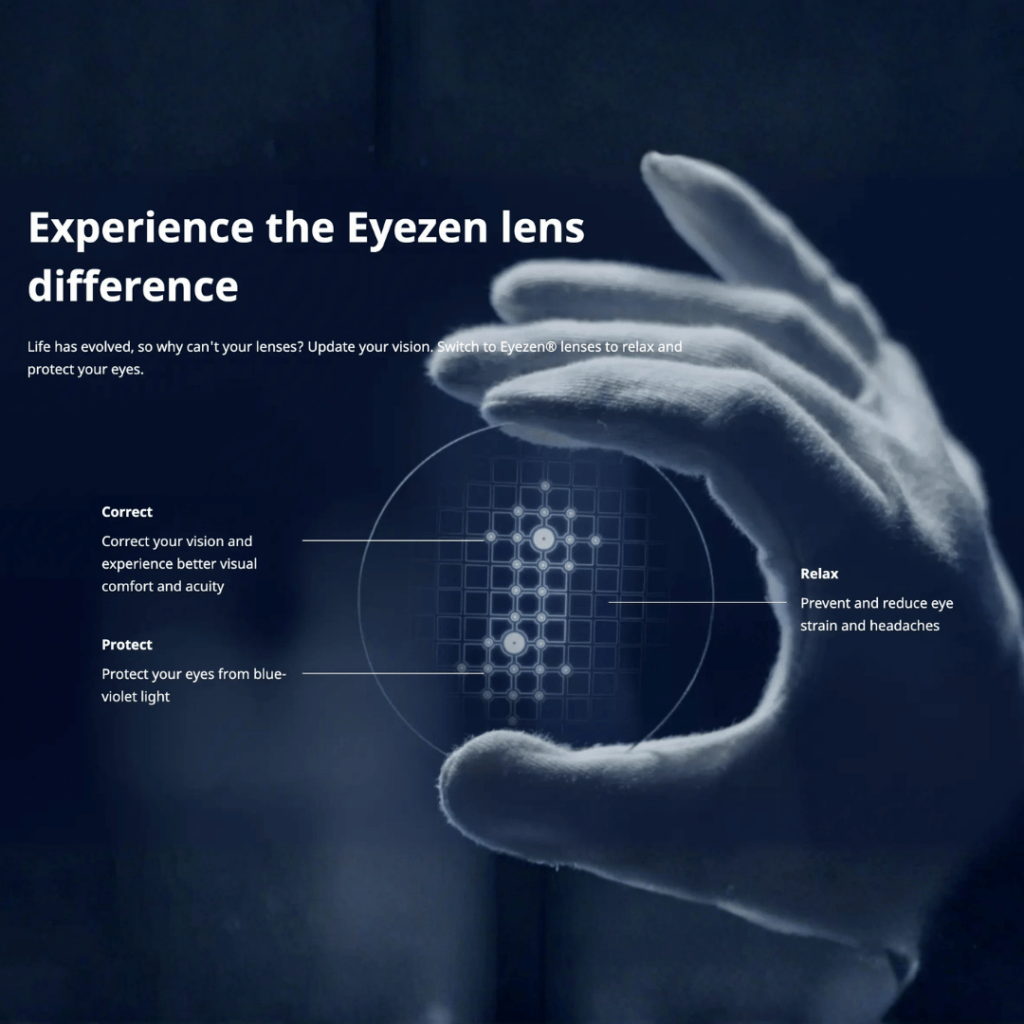 Essilor Eyezen lenses in Pakistan
