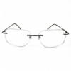 Silhouette Rimless Glasses in Pakistan in brown