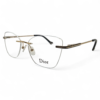 Side view of the Dior rimless eyeglasses Pakistan