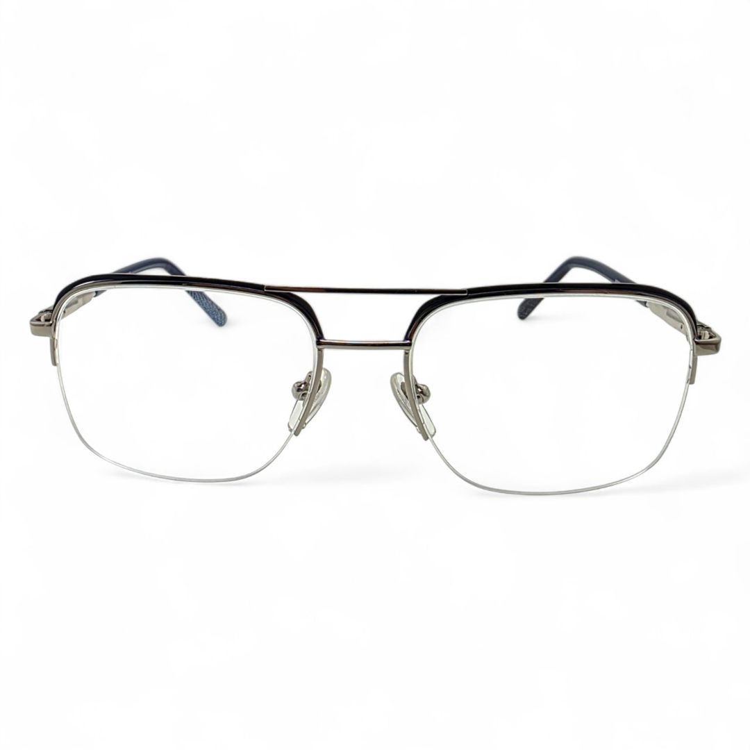 Hugo Boss Half-Rimless Aviator Glasses