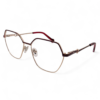 Carolina Herrera Geometric Metal Eyeglasses