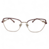 Carolina Herrera D1018 Burgundy Gold Eyeglasses