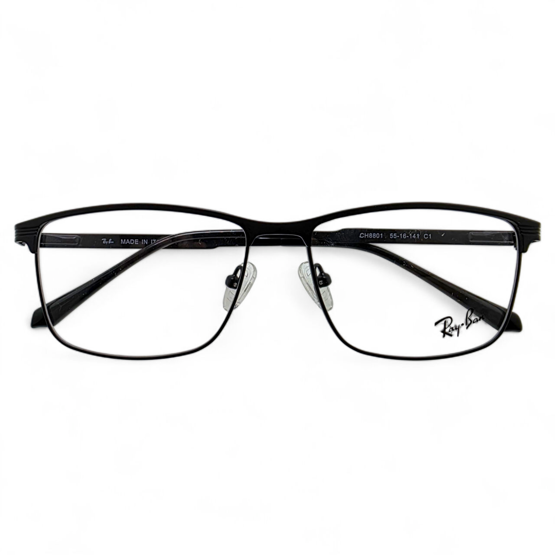 Ray-Ban Black Metal Eyeglasses