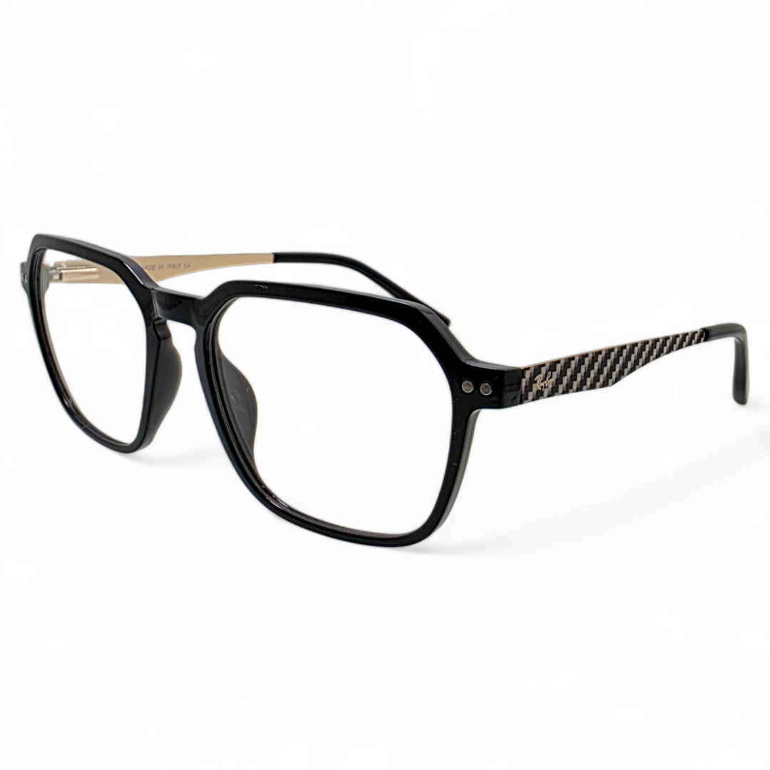 Ray Ban Black Carbon Fiber Eyeglasses