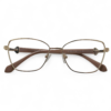 Top down view of Bvlgari LE8840 eyeglasses
