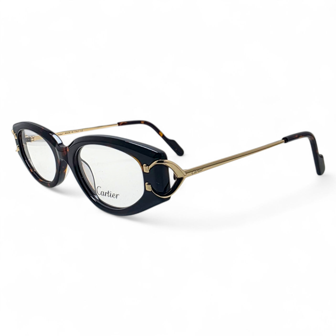 cartier cat-eye eyeglasses