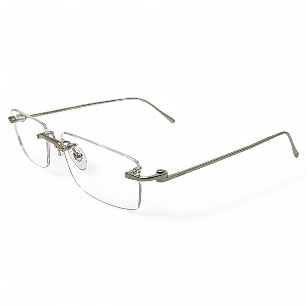 Cartier CT0070O Rimless Eyeglasses