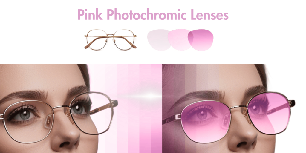 Pink Transition Lenses in Pakistan
