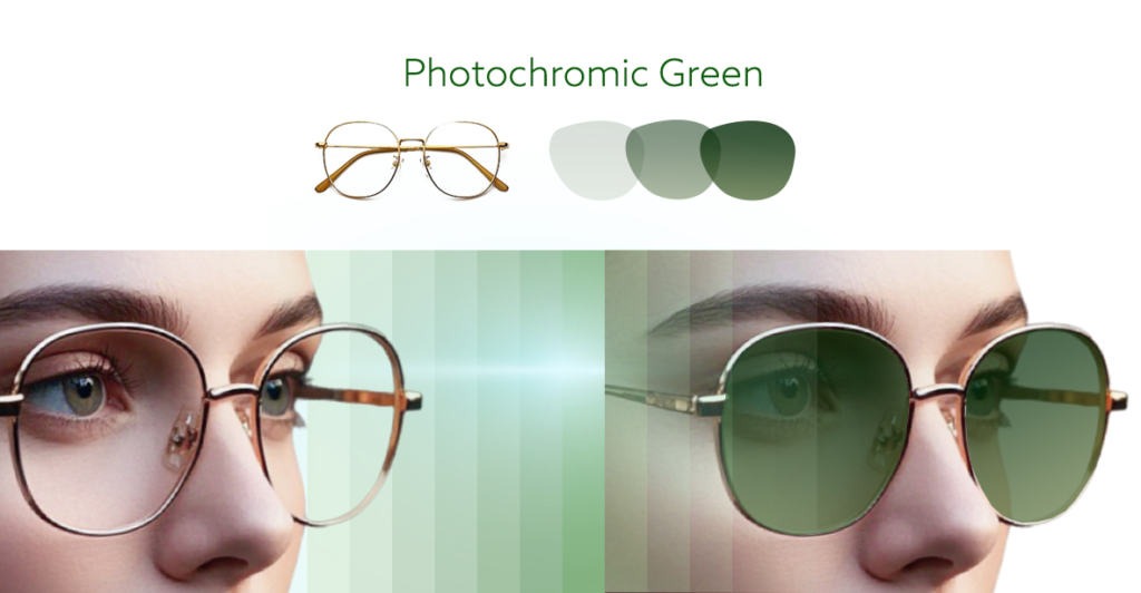 Green Transition Lenses in Pakistan | Al-Aziz Optical