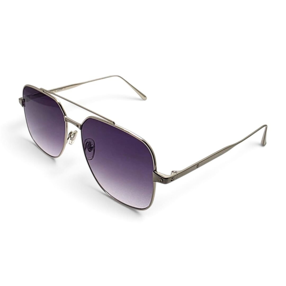 Cartier Santos De Cartier Aviator Sunglasses