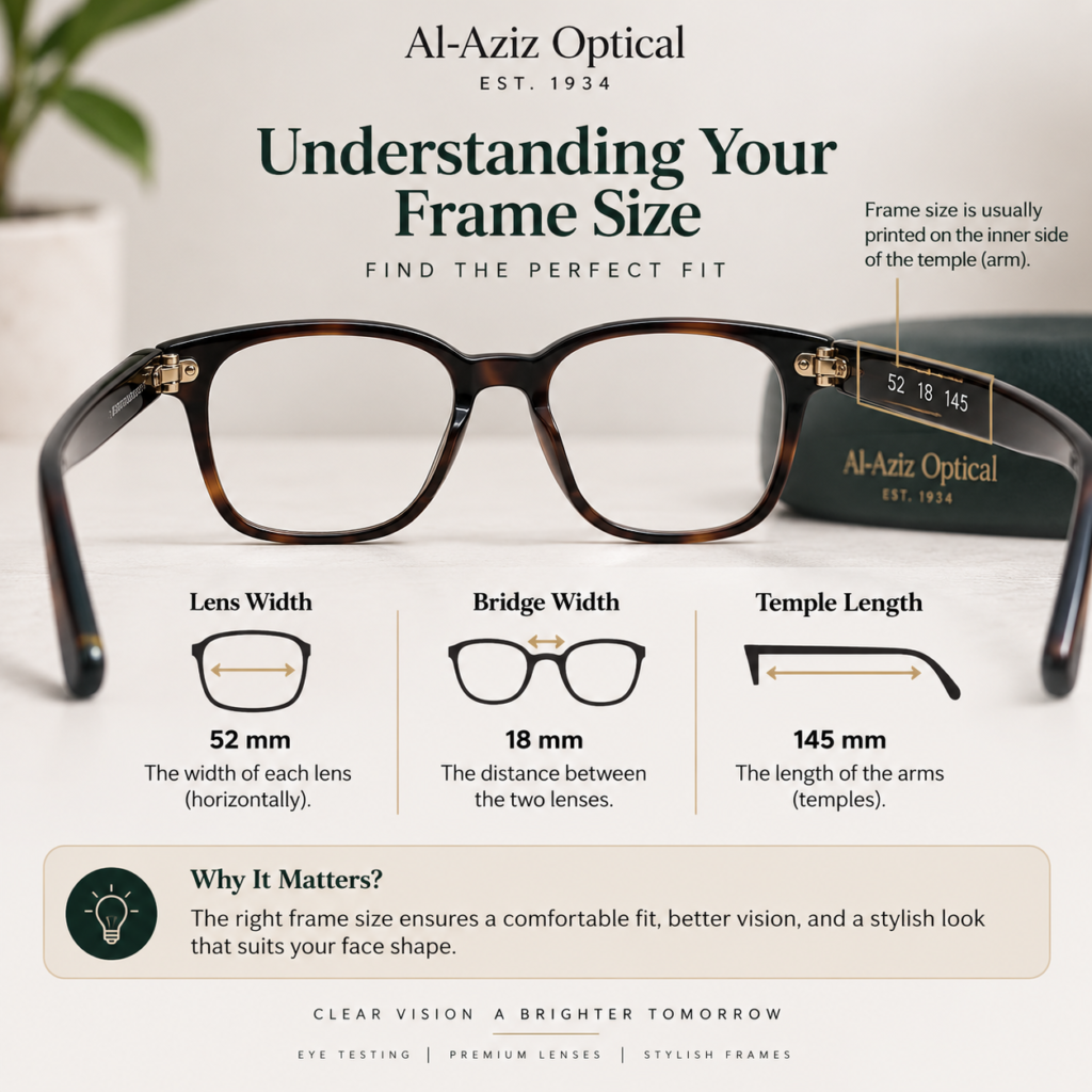 Understanding frame sizing for Ordering Prescription Glasses Online