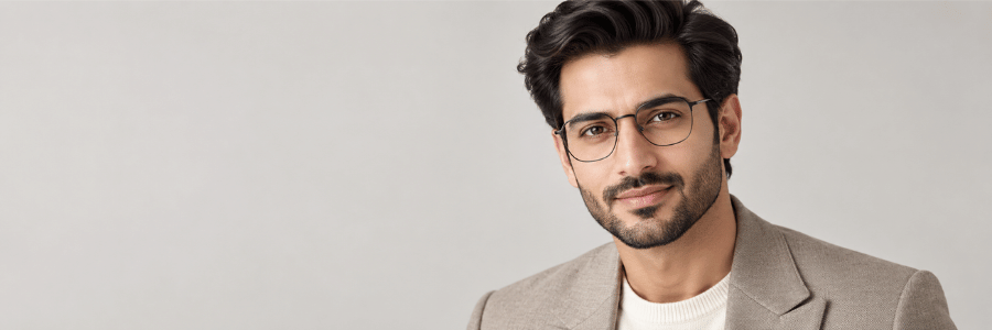 Men eyeglasses